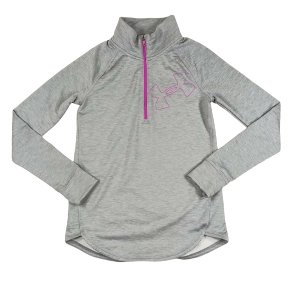 Girl’s Under Armour Fitted 1/4 Zip-Up